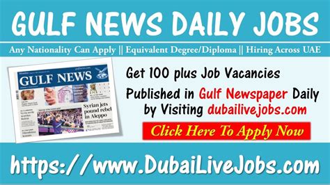 gulf news careers dubai